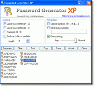 Mar Password Generator screenshot